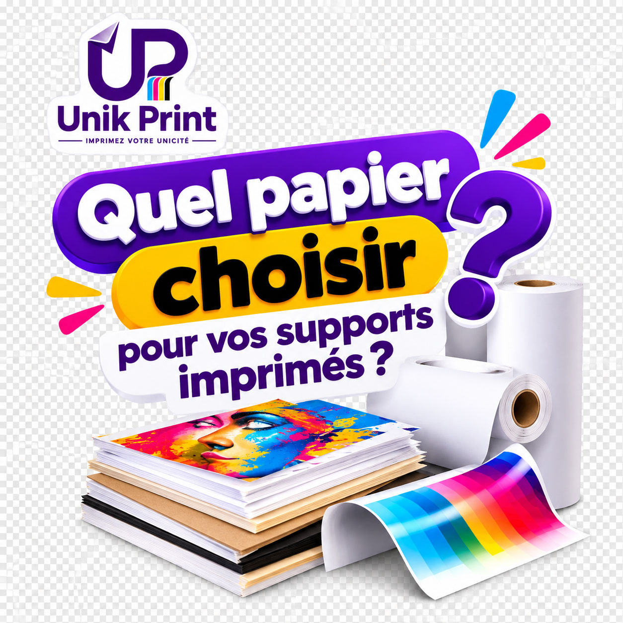 Quel papier choisir pour vos supports imprimés ?