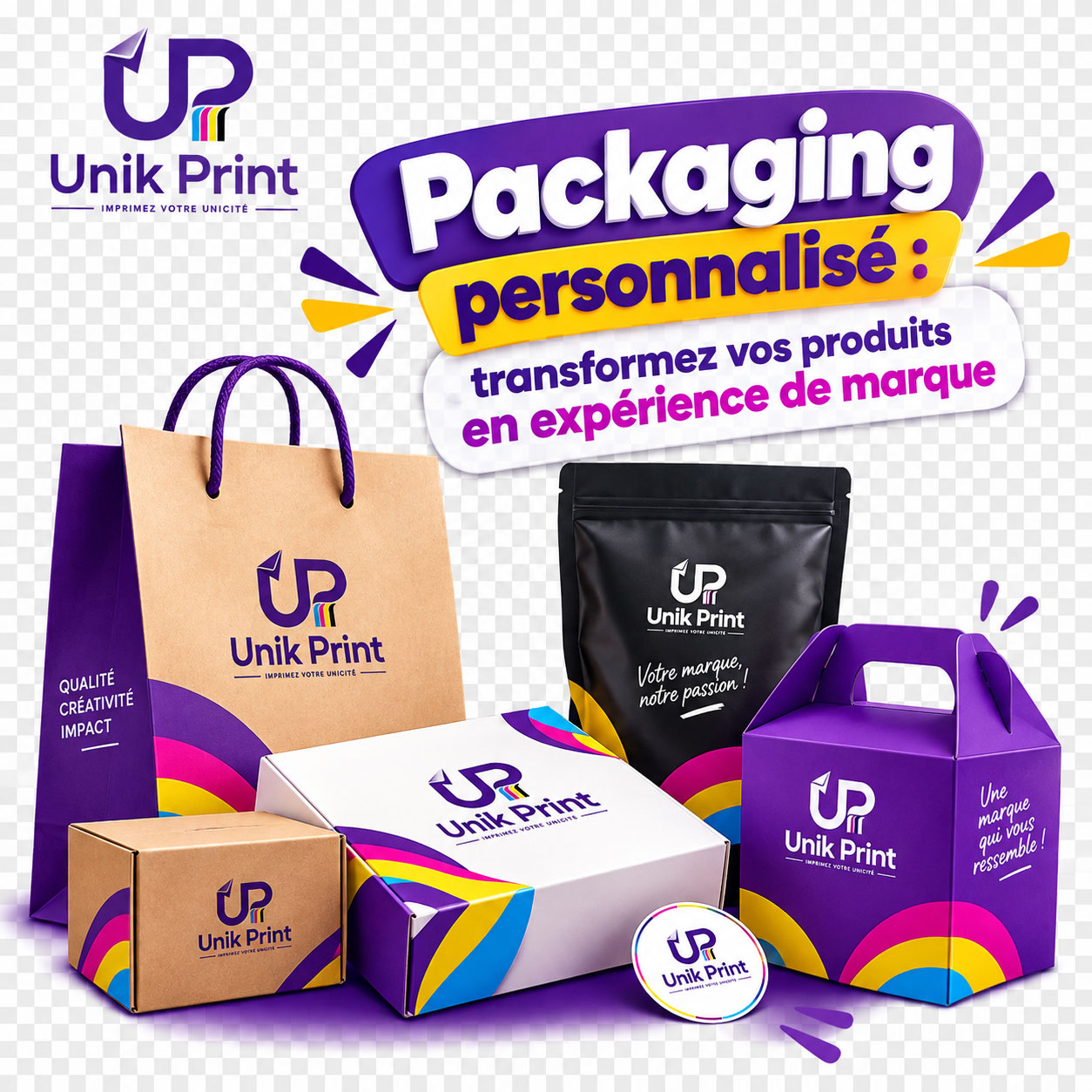 Packaging personnalisé : transformez vos produits en expérience de marque