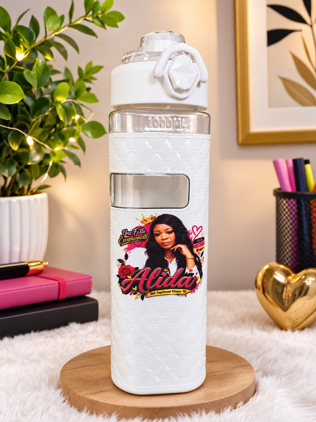 MG-011 - Gourde personnalisable 1000 ml – Pour enfants & adultes